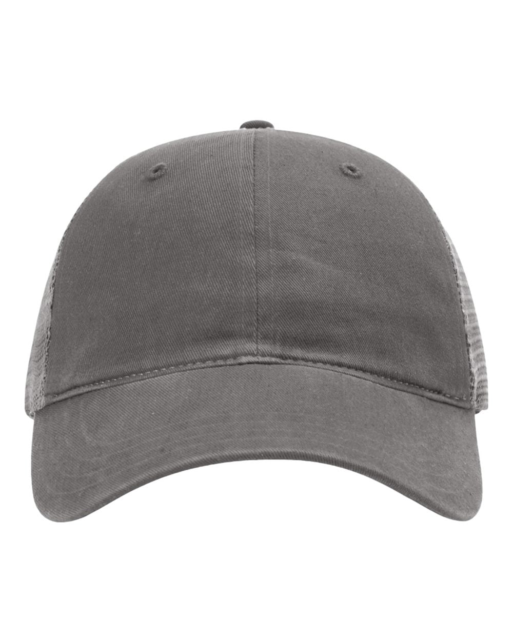 Custom Patch Hat 🧢 111 washed trucker hat charcoal