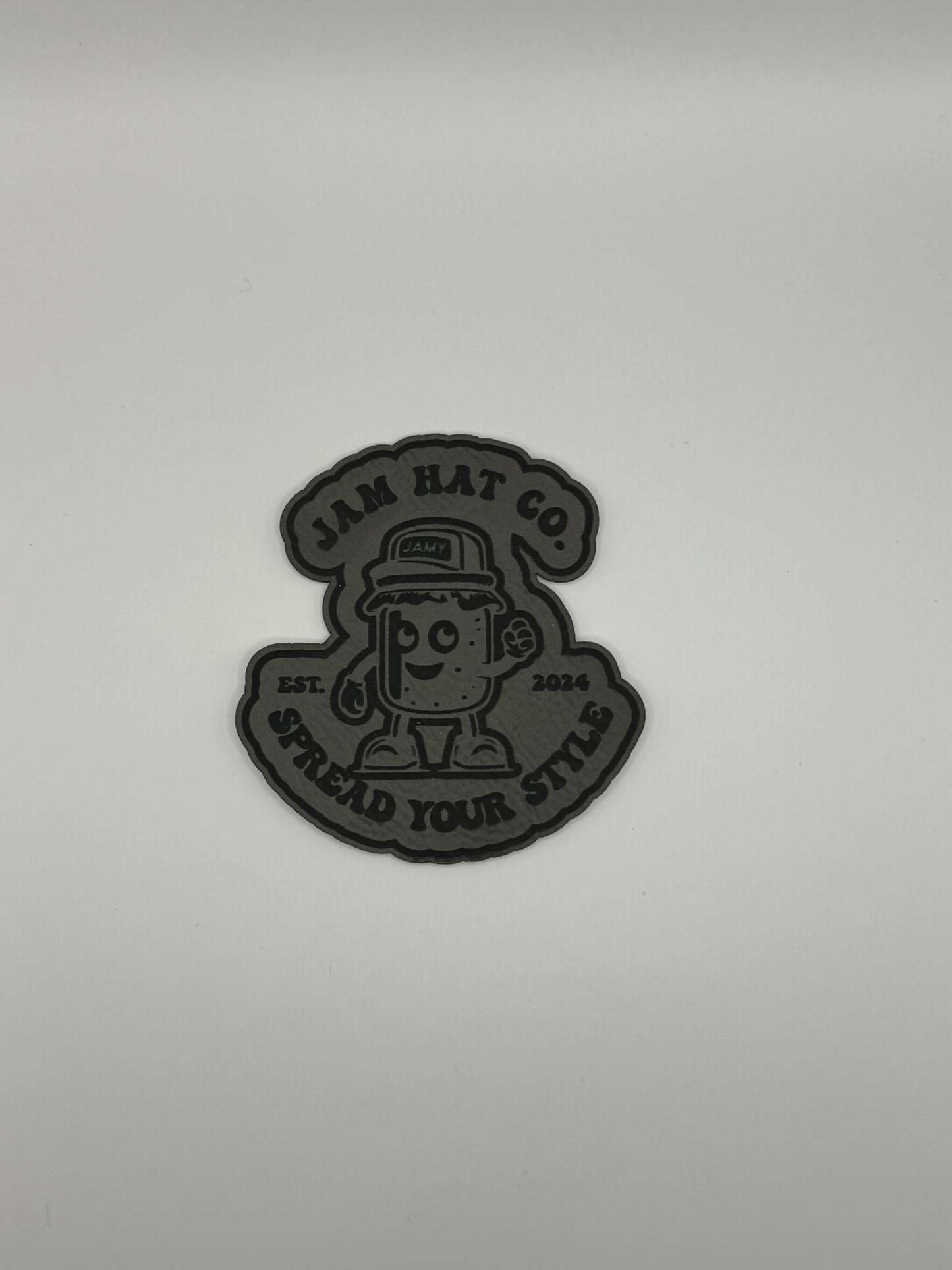 Custom Patch Hat 🧢 Richardson 112 Heather Grey/Black