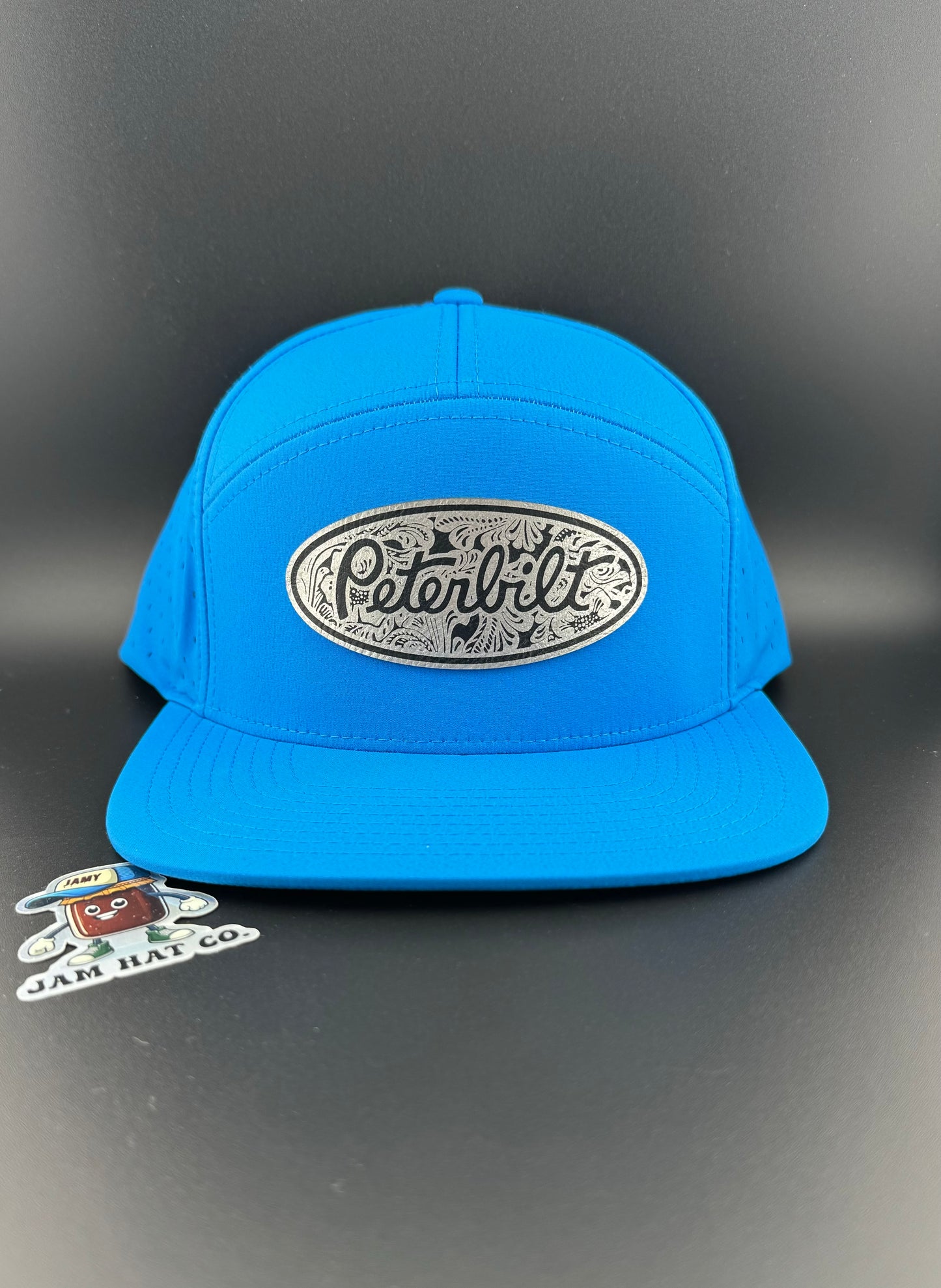 Ol' Pete Trucker Hat - Black/Silver